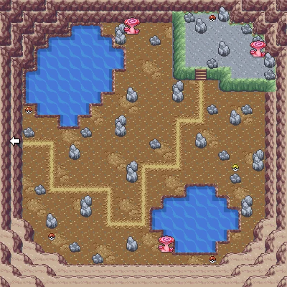 Mapa completo de Cueva Fósil